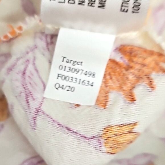 Universal Thread Bohemian Prariecore Boho Floral Dress w/Tie Pockets Size M - Picture 11 of 11